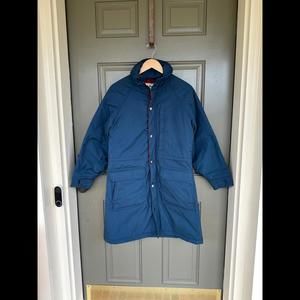 L.L. Bean Vintage‎ Long Jacket Medium